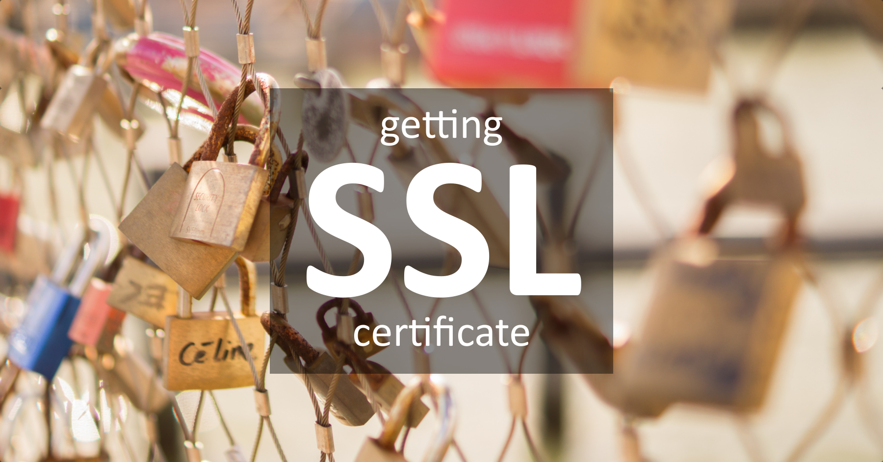 Getting SSL certificate